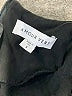 Amour Vert 100% Cupro Black Short Sleeve Top Size S - photo 7