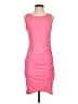Leith Solid Pink Casual Dress Size S - photo 1