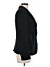 Central Park West 100% Polyester Tweed Black Blazer Size M - photo 4