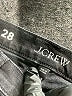 J.Crew Chevron-herringbone Black Jeans Size 28 waist - photo 4