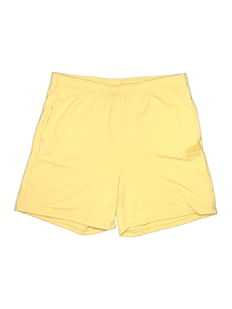 Pre-owned Roots Athletic Shorts In Yellow