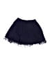 Crewcuts 100% Cotton Solid Blue Skirt Size 4 - 5 - photo 1