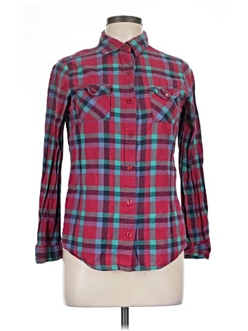 XXI Long Sleeve Button-Down Shirt (view 1)