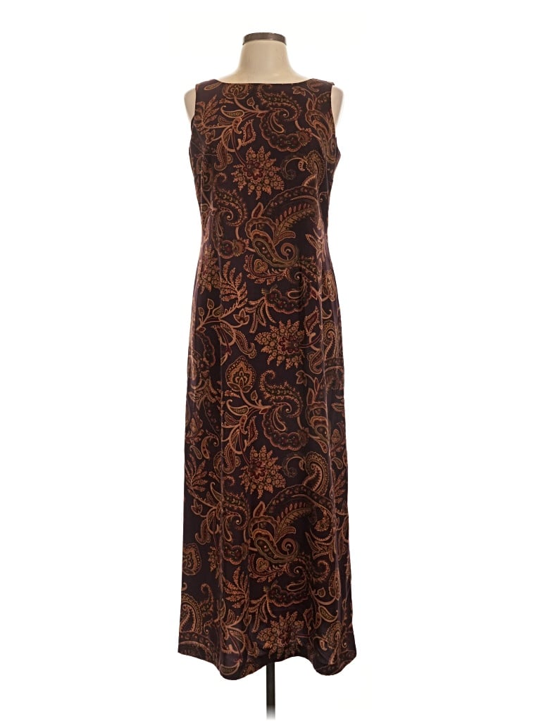Pre-owned Studio 1 Casual Dress In Brown
