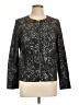 Dana Buchman Graphic Black Jacket Size 10 - photo 1