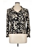 Kasper 100% Polyester Stars Gold Blazer Size 14 Petite - photo 1