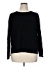 Lord & Taylor Solid Black Pullover Sweater Size XL - photo 1