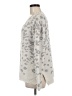 Knox Rose 100% Polyester Animal Print Silver Cardigan Size M - photo 5
