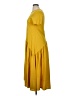 Unbranded 100% Polyester Yellow Casual Dress Size XL (estimated) - photo 5