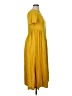 Unbranded 100% Polyester Yellow Casual Dress Size XL (estimated) - photo 4