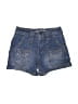 Wallflower Blue Denim Shorts Size 7 - photo 1
