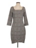 Express Plaid Gray Casual Dress Size S - photo 1