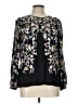 Boden 100% Viscose Black Long Sleeve Blouse Size 12 - photo 1