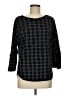 Max Studio Plaid Black Pullover Sweater Size M (estimated) - photo 1