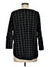 Max Studio Plaid Black Pullover Sweater Size M (estimated) - photo 2
