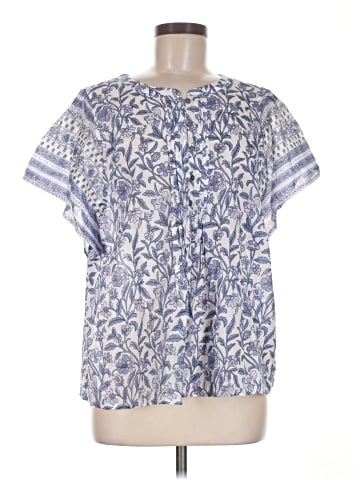 J.Jill Short Sleeve Blouse (view 1)