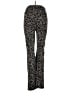 Fabletics Animal Print Black Casual Pants Size L - photo 2