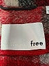 Wilfred Free 100% Cotton Plaid Red Coat Size S - photo 6