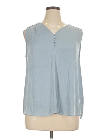 Hilary Radley Sleeveless T-Shirt (view 1)