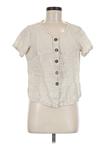 LA Blend Short Sleeve Blouse (view 1)