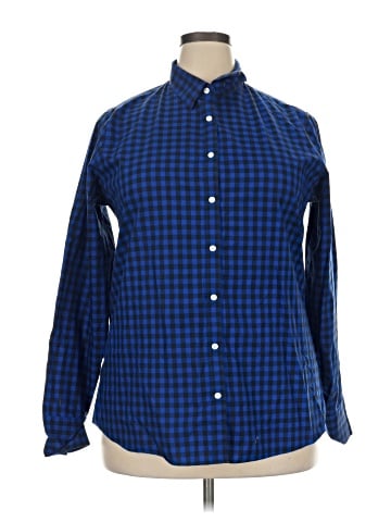 Lands' End Long Sleeve Button-Down Shirt (view 1)