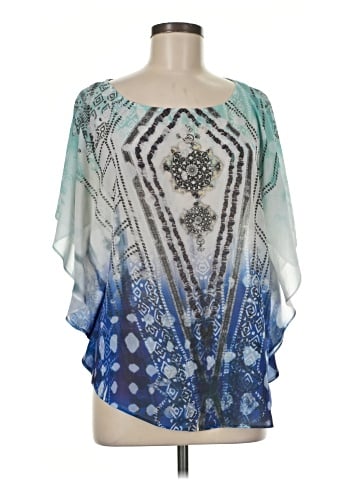 Halo 3/4 Sleeve Blouse (view 1)