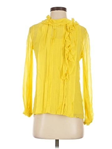 Diane von Furstenberg Long Sleeve Blouse (view 1)