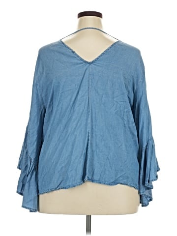 Charlotte Russe 3/4 Sleeve T-Shirt (view 2)