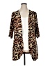 csc studio Brown Kimono Size 1X Petite - photo 1