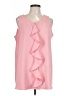 Alfani 100% Polyester Pink Sleeveless Blouse Size 12 - photo 1