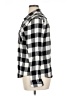 Maurices Checkered-gingham Black Long Sleeve Button-Down Shirt Size XL - photo 5