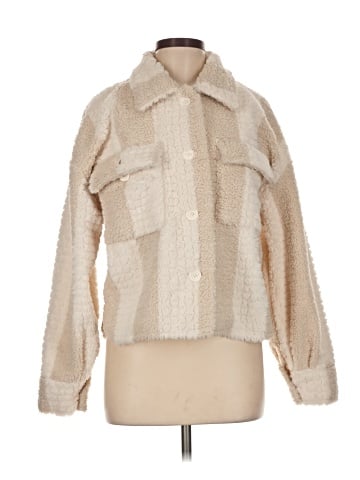 Blu Pepper Faux Fur Jacket (view 1)