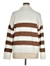 Vince Camuto Stripes Ivory Pullover Sweater Size XL - photo 2