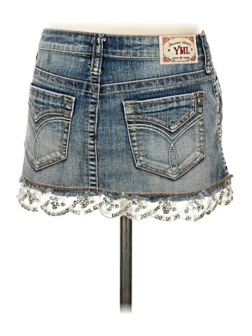 YMI Denim Skirt (view 2)