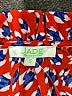 Jade 100% Polyester Polka Dots Orange 3/4 Sleeve Blouse Size S - photo 7