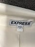 Express 100% Polyester Ivory Blazer Size 10 - photo 6