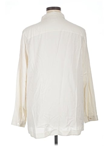 J.Jill Long Sleeve Silk Top (view 2)