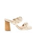 Antonio Melani 100% Leather Ivory Heels Size 9 - photo 1