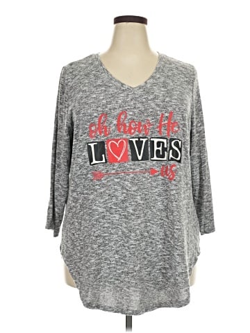 Cato 3/4 Sleeve T-Shirt (view 1)