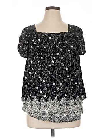 Caffé Marrakesh Short Sleeve Blouse (view 1)