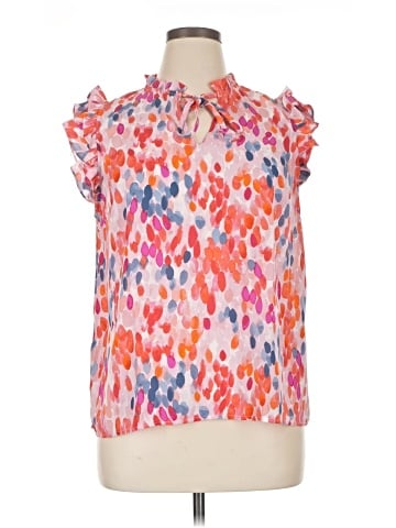 1.State Short Sleeve Blouse (view 1)