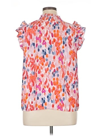 1.State Short Sleeve Blouse (view 2)