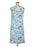 Talbots Paisley Blue Casual Dress Size XL - photo 2