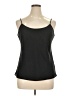 Talbots 100% Polyester Black Sleeveless Top Size 16 - photo 1