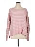 LC Lauren Conrad Stripes Pink Pullover Sweater Size XL - photo 1