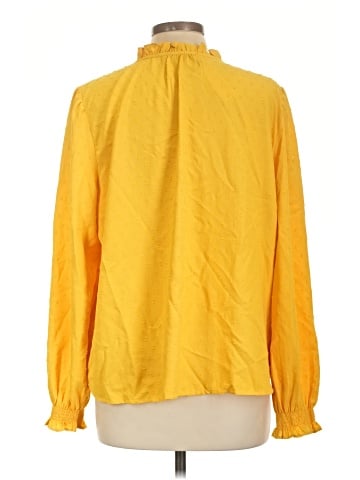Ann Taylor LOFT Outlet Long Sleeve Blouse (view 2)