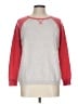 Boden 100% Cashmere Color Block Red Sweatshirt Size 10 - photo 1