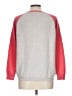 Boden 100% Cashmere Color Block Red Sweatshirt Size 10 - photo 2