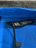Zara Blue 3/4 Sleeve Blouse Size M - photo 7