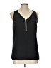 Fortune + Ivy 100% Polyester Black Sleeveless Blouse Size L - photo 1